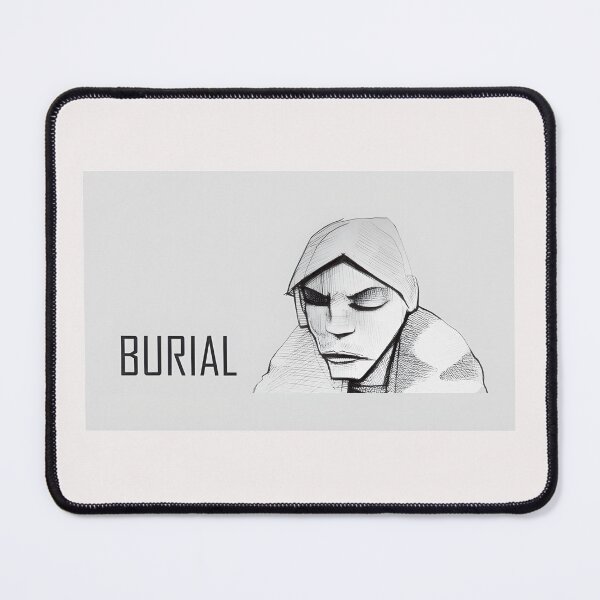 Item preview, Burial Gaze - Contemplative Hooded Figure Sketch Art designed and sold by ThomasDoyles.