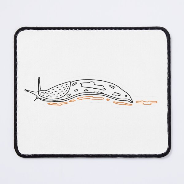 Item preview, Banana Slug On a Journey - Black Outline designed and sold by antigravitytree.
