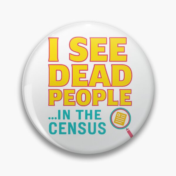 Item preview, I see dead people... in the census designed and sold by Genealogyteam.