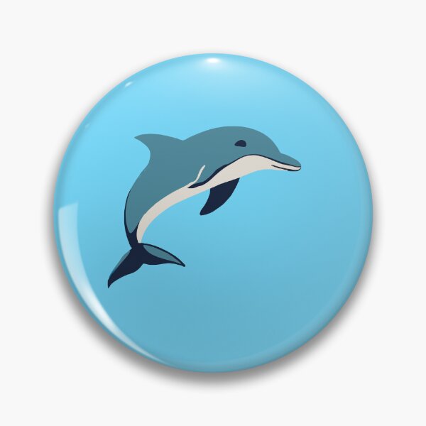 Item preview, Minimalist Dolphin Illustration – Ocean Lover & Beach Gift designed and sold by donwillisjrart.