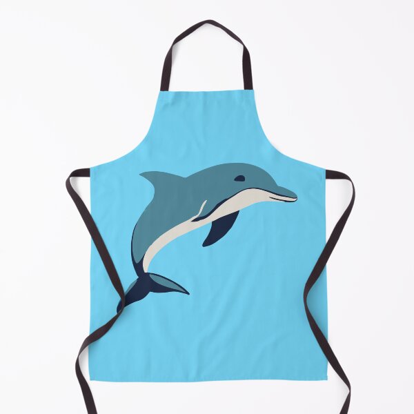 Item preview, Minimalist Dolphin Illustration – Ocean Lover & Beach Gift designed and sold by donwillisjrart.