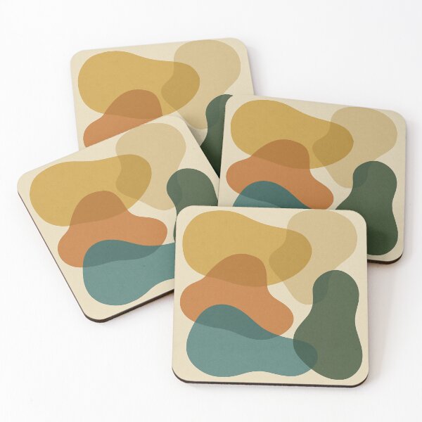 Item preview, Retro Organic Shapes designed and sold by OlloDesign.