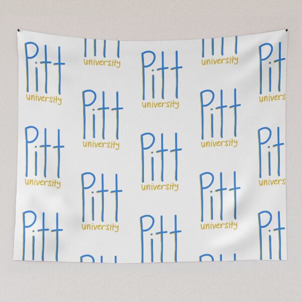 Item preview, Pitt university design with highlight designed and sold by goodvibstickers.