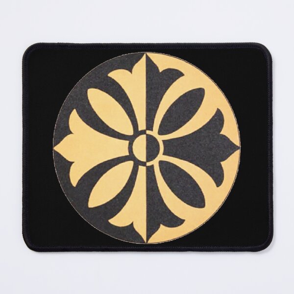 Item preview, Black and Yellow Medieval Crest, Geometric Art designed and sold by HawthorneFlame.