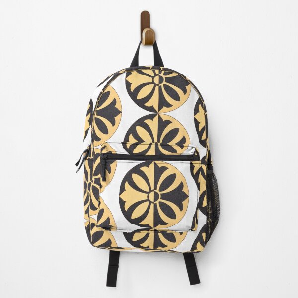Item preview, Black and Yellow Medieval Crest, Geometric Art designed and sold by HawthorneFlame.