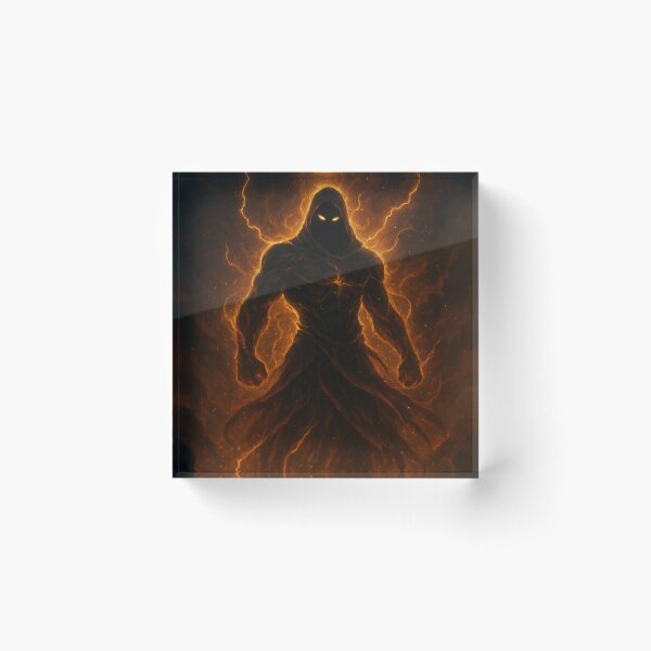 Item preview, Supernatural being wrapped in a fiery aura designed and sold by BeenSavage.