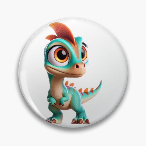 Item preview, Adorable Cryolophosaurus Dinosaur designed and sold by Sillytoe.