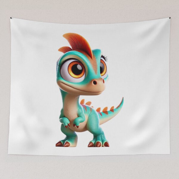 Item preview, Adorable Cryolophosaurus Dinosaur designed and sold by Sillytoe.