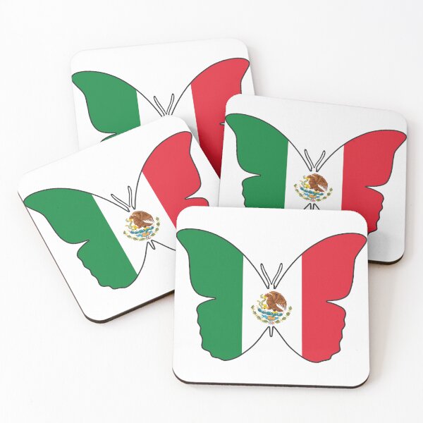 Item preview, Mexican Flag Butterfly designed and sold by MayMugs.