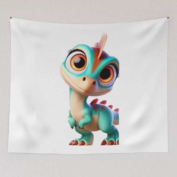 Item preview, Cute Cryolophosaurus Dinosaur designed and sold by Sillytoe.