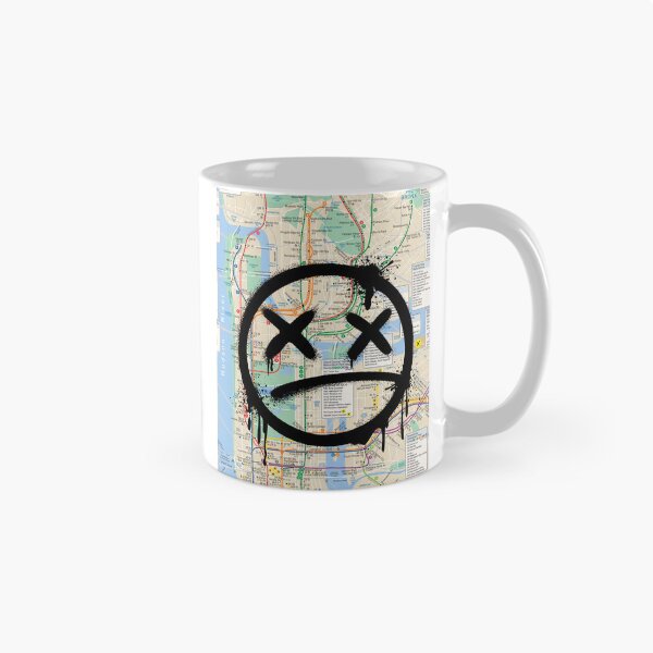 Item preview, NYC Subway Map with Spray Paint Character – Urban Street Art Design designed and sold by PIXEL POP DESIGNS - Beyond the Norm!.