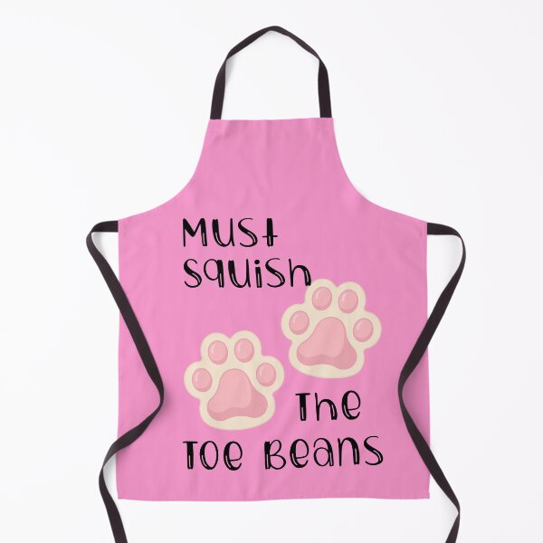 Item preview, Must Squish The Toe Beans Pink designed and sold by SoPurrsnickety.
