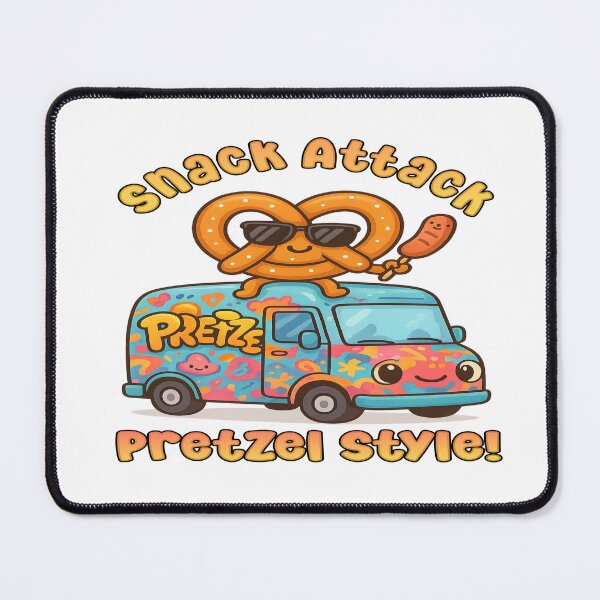 Item preview, Kawaii Berlin Pretzel Food Truck – Cute Street Food Vehicle Design designed and sold by Globalcitytees.