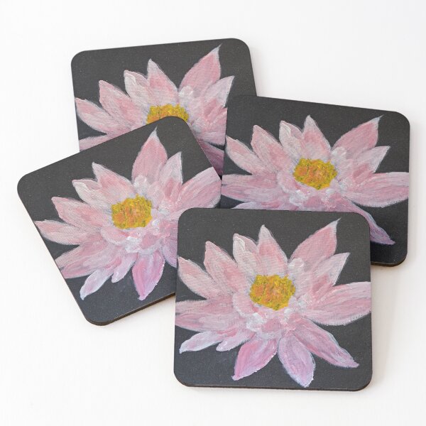 Item preview, Pink Lily on the Night Pond designed and sold by ArdentSkills.
