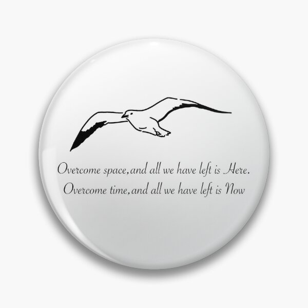 Item preview, Jonathan Livingston Seagull. Overcome space. designed and sold by Passive Aggressive Pacifist.