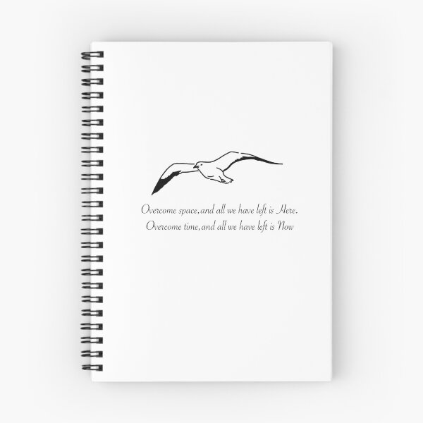 Item preview, Jonathan Livingston Seagull. Overcome space. designed and sold by Passive Aggressive Pacifist.
