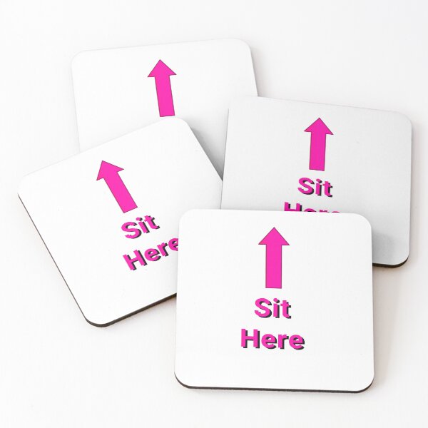 Item preview, Sit Here  designed and sold by KATKattalestv.