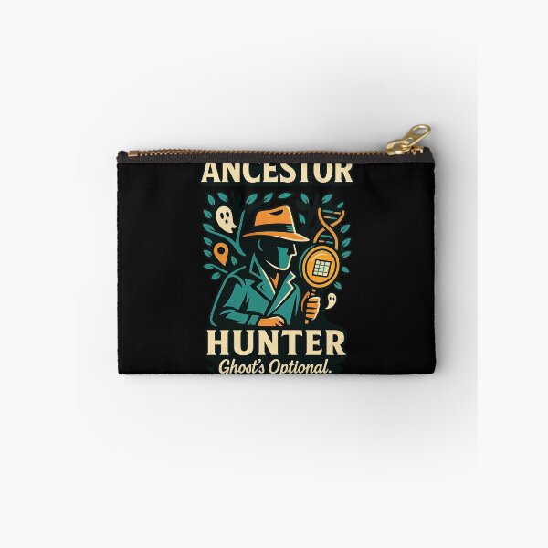 Item preview, Ancestor Hunter — Ghost’s Optional. (Genealogy Graphic Tee) designed and sold by Genealogyteam.