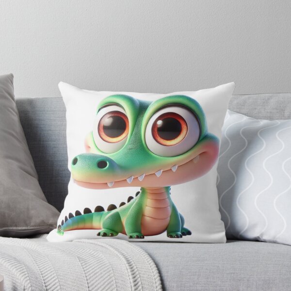 Item preview, Adorable Freshwater Crocodile designed and sold by Sillytoe.
