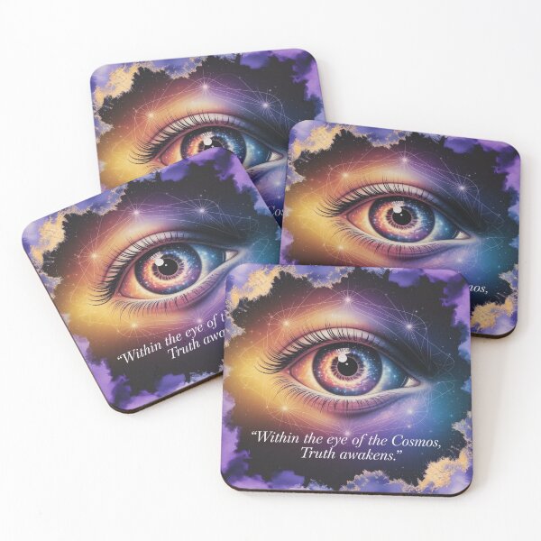 Item preview, Cosmic Eye – Mystical Galaxy Vision Art, Sacred Geometry & Spiritual Awakening designed and sold by MoodtypeS25.