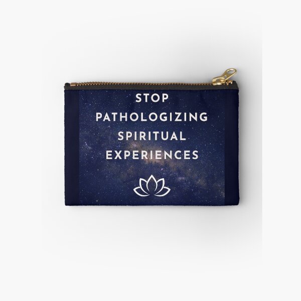 Item preview, Stop Pathologizing Spiritual Experiences with lotus designed and sold by Rainbow Nebula 7000.