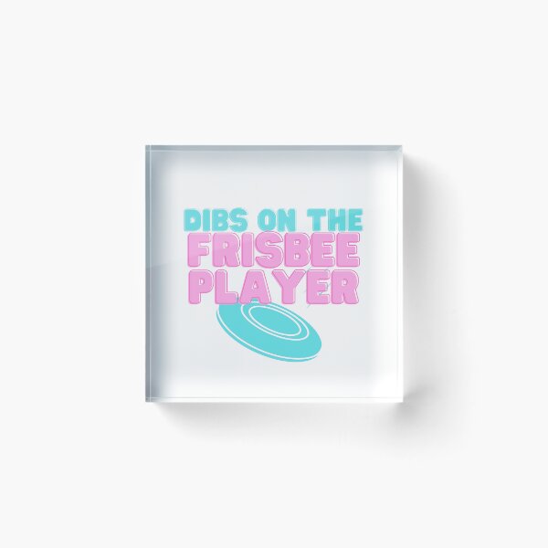 Item preview, dibs on the frisbee player designed and sold by stickup4repro.