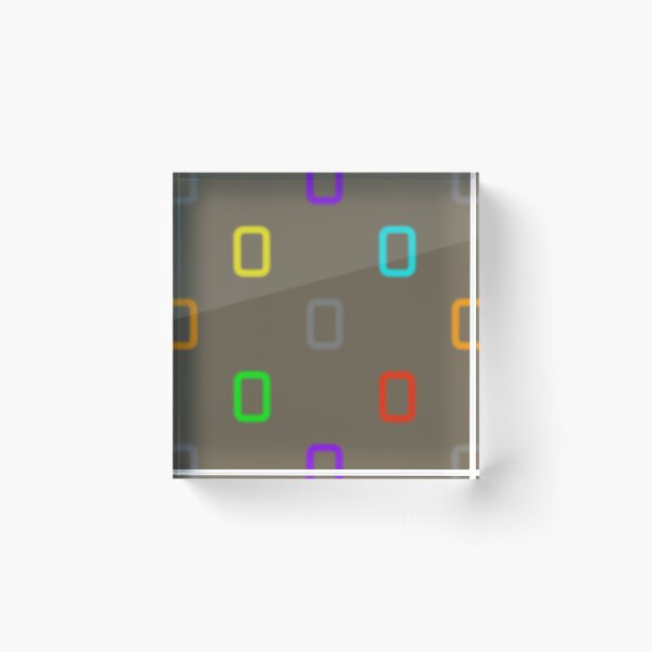 Item preview, Rounded rectangles beige designed and sold by NIA ITTO GALLERY - Art of John Wyborn.