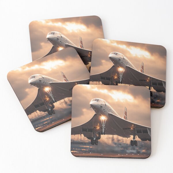 Item preview, Concorde Over Runway Lights designed and sold by Skyframe Aviation.