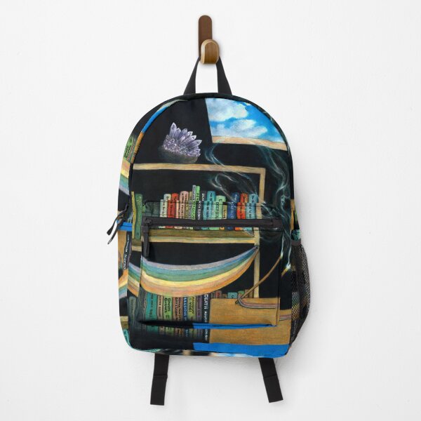 Item preview, Subversive Bookshelf drawing designed and sold by Rainbow Nebula 7000.