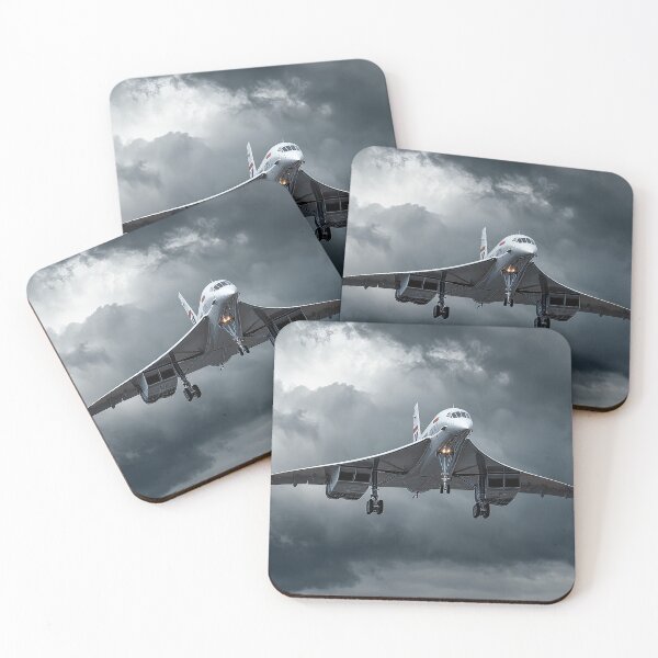 Item preview, Concorde Soaring Through Rain designed and sold by Skyframe Aviation.