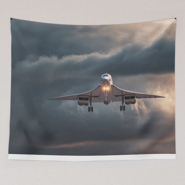 Item preview, Concorde Leaving Vapour Trail designed and sold by Skyframe Aviation.