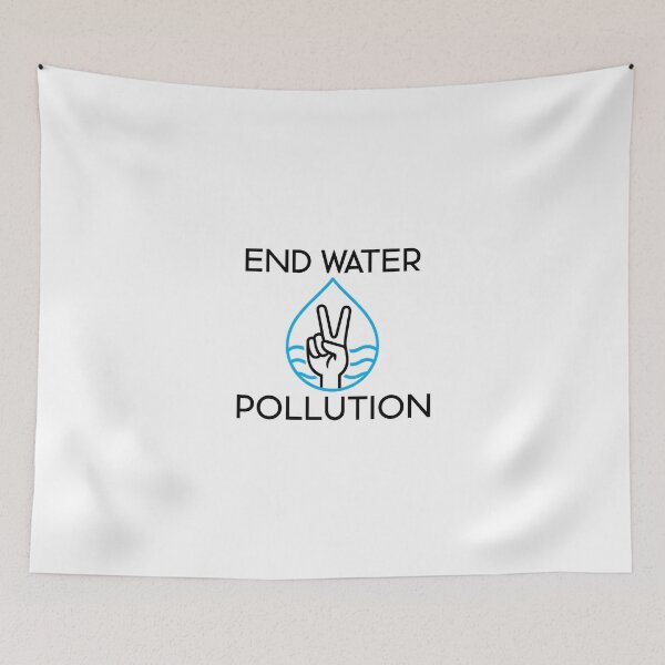 Item preview, end water pollution designed and sold by meesara.