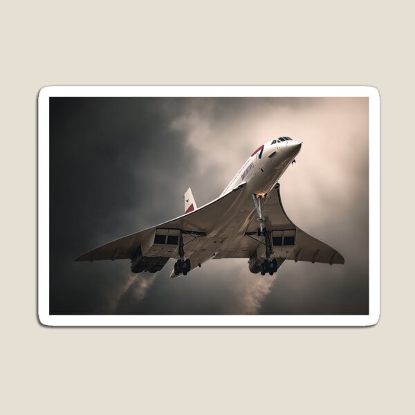 Item preview, Concorde in Low Cloud Climb designed and sold by Skyframe Aviation.