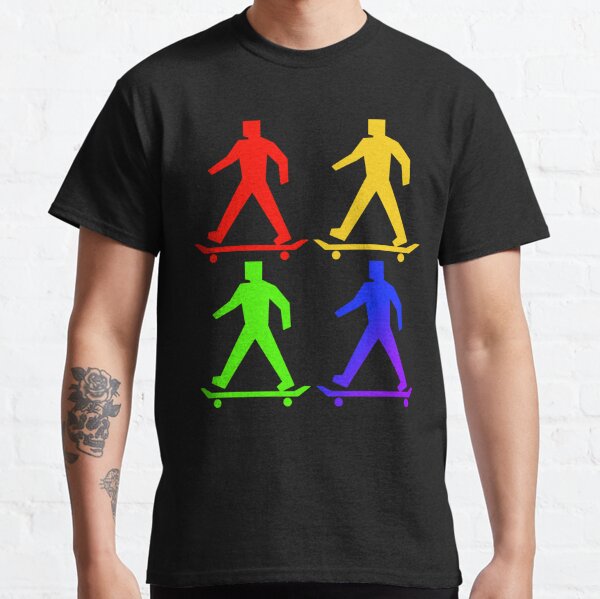 Rainbow skaters Classic T-Shirt