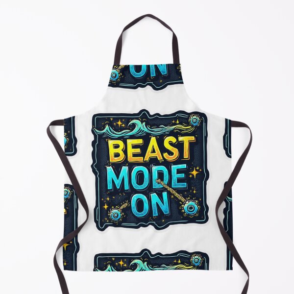 Item preview, Beast Mode On – Triathlon Motivational Sticker designed and sold by Triathlongram.