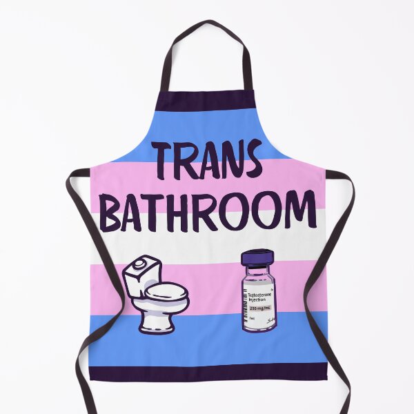 Item preview, Trans Bathroom with testosterone vial 2 designed and sold by Rainbow Nebula 7000.