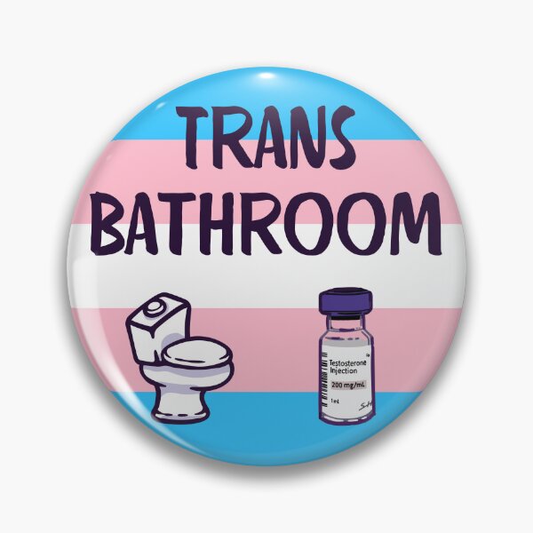 Item preview, Trans Bathroom with testosterone vial 1 designed and sold by Rainbow Nebula 7000.