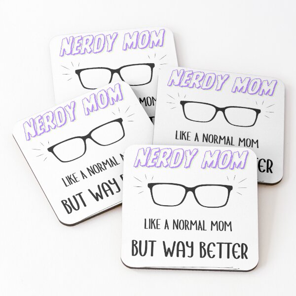 Item preview, NERDY MOM Graphic – Funny Geeky Gamer Mom Design for T-Shirts, Stickers & More designed and sold by Grind-Stitch.