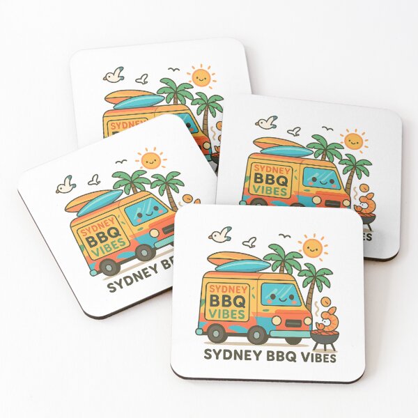 Item preview, Sydney BBQ Vibes: Kawaii Street Food Truck Design  designed and sold by Globalcitytees.