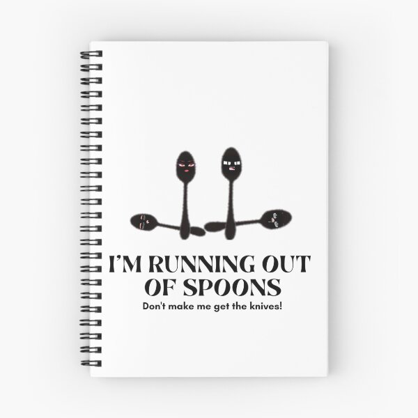 Item preview, Graphic Design: I'm all out of Spoons Mental Health designed and sold by BBsGifts.