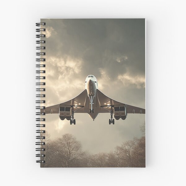 Item preview, Concorde Descending for Landing designed and sold by Skyframe Aviation.