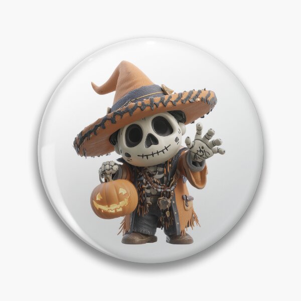 Item preview, Mictecacihuatl Chibi – Cute Goddess of Death Witch | Halloween Pumpkin Day of the Dead Art designed and sold by GoldenChiArt.