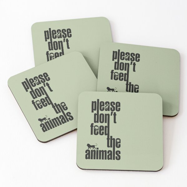 Item preview, Please Don't Feed The Animals designed and sold by GritFX.