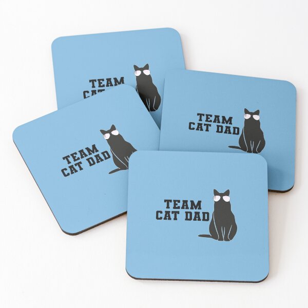 Item preview, Team Cat Dad Sunglasses Blue designed and sold by SoPurrsnickety.
