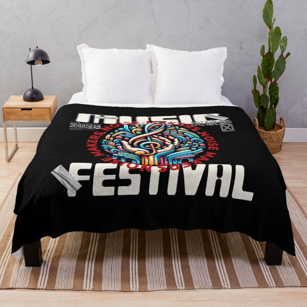 Item preview, Music Festival 2025 "Noise Makers" Psychedelic Underground Sound Graphic design designed and sold by NSB-Design.
