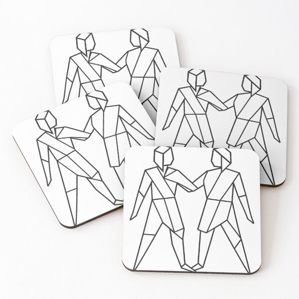 Item preview, Origami Gemini Twins Geometric Art designed and sold by haitrieuic96.