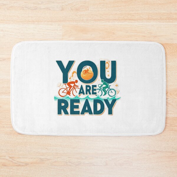 Item preview, You Are Ready – Motivational Triathlon Sticker designed and sold by Triathlongram.