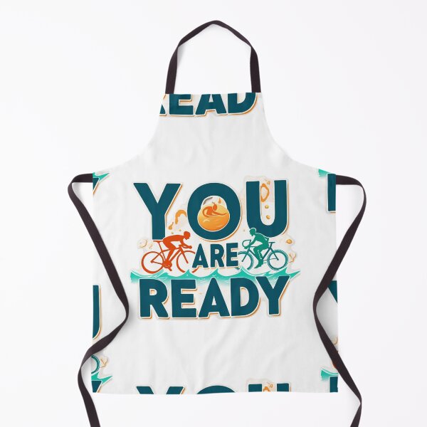 Item preview, You Are Ready – Motivational Triathlon Sticker designed and sold by Triathlongram.