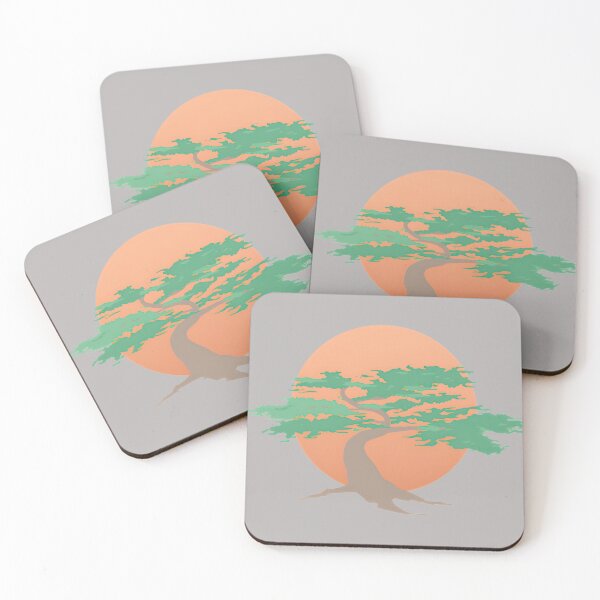 Item preview, Bonsai Tree Sunset Zen Martial Arts Design designed and sold by KILEYMARGSHOP.