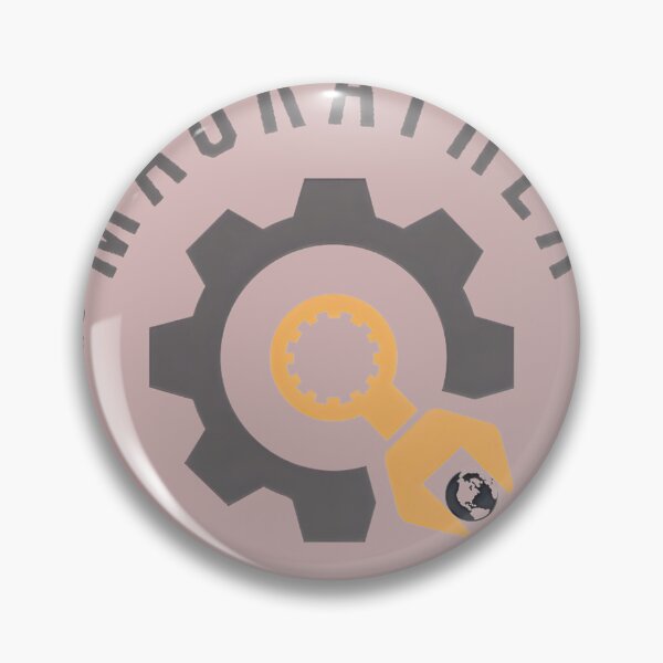 Artikelvorschau, Benutzerdefiniertes World Building-Logo mit Zahnrad und Schraubenschlüssel entworfen und verkauft von KILEYMARGSHOP.